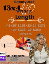 Load image into Gallery viewer, 13x4 Wig Sale 613
